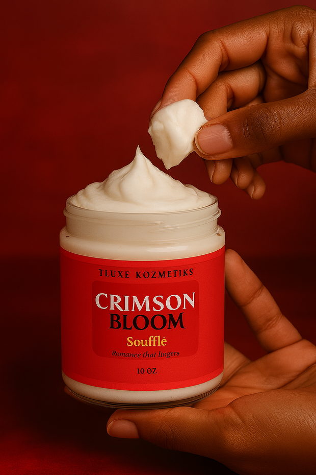 Crimson Bloom Soufflé