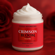 Crimson Bloom Soufflé