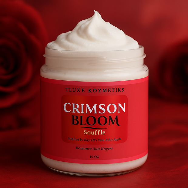 Crimson Bloom Soufflé