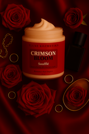 Crimson Bloom Soufflé
